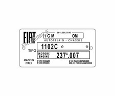 TARGHETTA campagnola