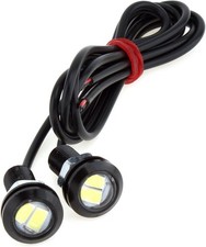 2X LUCI LED BULL EYE 18MM