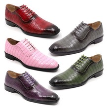 Men's Crocodile Embossed