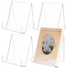  4 Pcs Reggi Libro Espositore