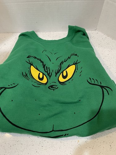 Grinch sweatshirt size large - grinch,