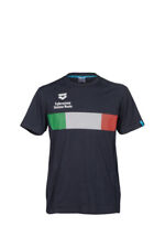 7414 ARENA FIN T-SHIRT  UOMO DONNA FEDERAZIONE ITALIANA NUOTO PANEL 005831 700
