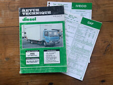Revue Technique Oct 1989 - Camion IVECO TurboZeta 60.11 65.12 - RTD avec Fiches