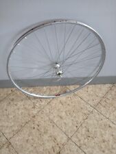 Ruota anteriore cerchio Sanremo tubolare mozzo Miche bici corsa vintage 
