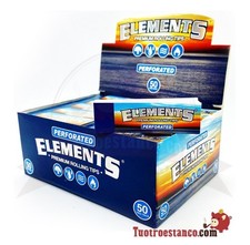 Filtri in Carta Elements Perforated – 50 Blocchetti Tips
