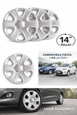 Set 4 Copricerchi 14"