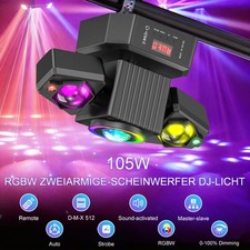 UKing 105W testa mobile a due