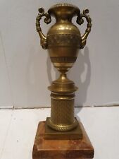 Antico vaso in bronzo dorato fine XVIII° secolo