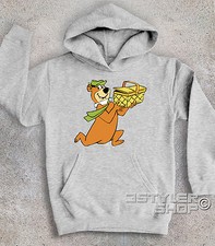 Felpa bambino Orso YOGHI Bear - amico di Bubu RANGER SMITH JELLYSTONE cartoni