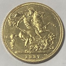 REGNO UNITO  RE EDWARDUS VIII -MONETA STERLINA NO ORO 1937 -  RIPRODUZIONE