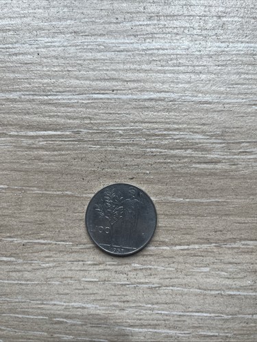 Moneta rara 100 lire anno - moneta,