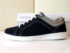 Geox scarpe uomo U Warrens C sneakers Pelle Scamosciata Blu Navy Eu-44 €100