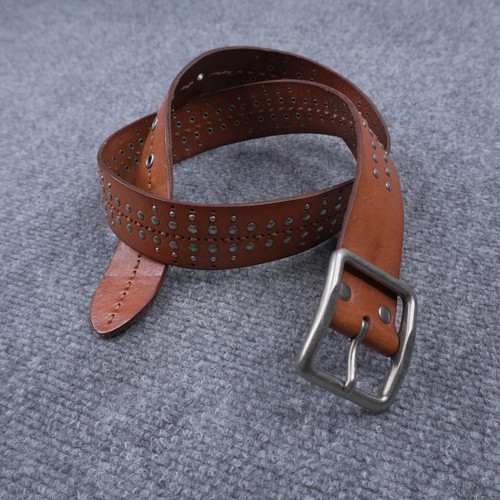 Cintura uomo pelle - , borchiata