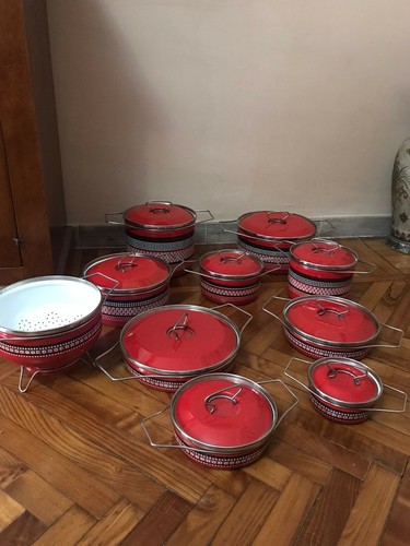 Batteria pentole pezzi - pentole,