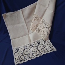 Lotto 2 tendine con pizzo