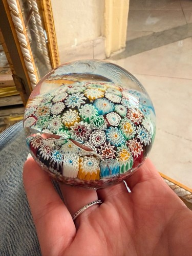 Ferma carte vetro - in, murano