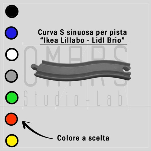 Curva sinuosa treno - sinuosa,
