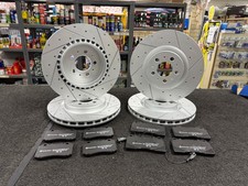 VOLVO S60 S60R V70R 2.5TURBO DISCHI FRENO FORATI PASTIGLIA FRENO BREMBO ANTERIORE POSTERIORE