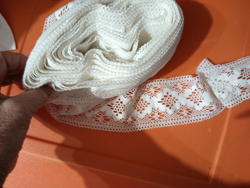 Merletto cotone - in,