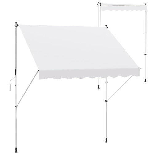 Outsunny tenda sole 3x1 5m - sole, 3x1.5m