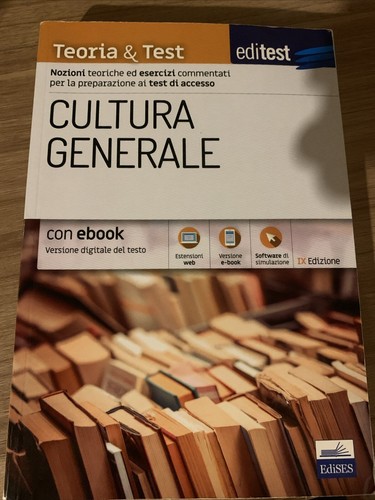 Editest cultura generale ix - cultura, generale.