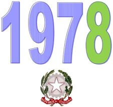 ITALIA 1978 Singolo Annata integri MNH ** Tutte le emissioni 