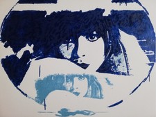 GIOSETTA FIORONI: Serigrafia+Carborundum 100x70 con Autentica, Firmata, Numerata