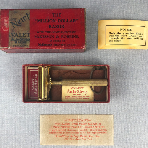 Set rasoio valet - rasoio, auto-strop
