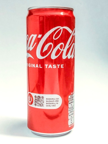 Coca cola lattina can 330ml - lattina,