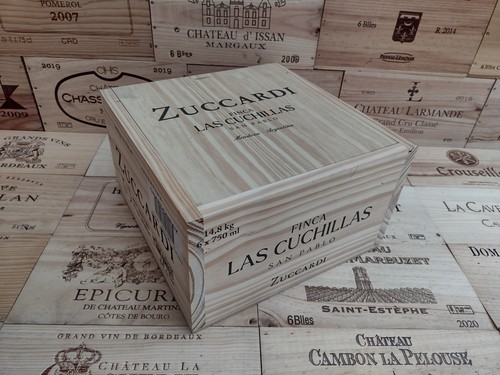 Cassetta porta vino legno - porta,