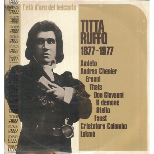 Titta ruffo vinile età - titta, lp