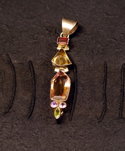 Pendente vintage argento - pendente,