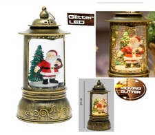 Lanterna Babbo Natale con Luce