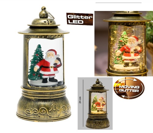 Lanterna babbo natale con - lanterna, luce