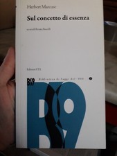 Sul Concetto Di Essenza-Marcuse-ETS 2019