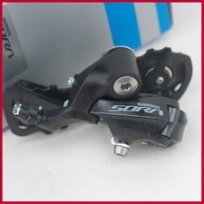NOS SHIMANO SORA RD-R3000-SS DERAGLIATORE MECH POSTERIORE 9 VELOCITÀ BICI VECCHIA GABBIA MEDIA