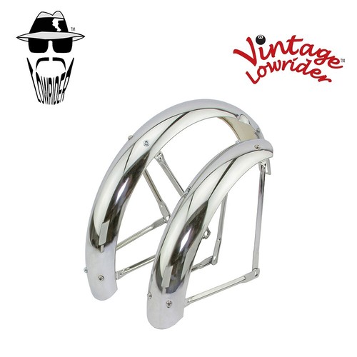 Set parafango cromato - set,