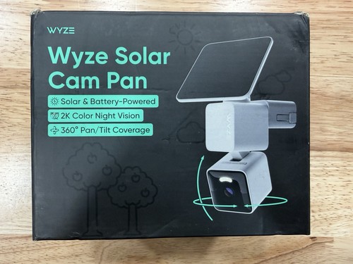 Wyze solar cam pan fi - cam, 2k