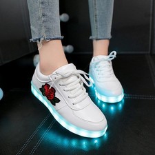 Scarpe Luminose Luce Led Nuove