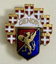 GENOA vecchio distintivo calcio attacco a piedino