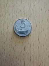 Moneta da 5 lire del 1952