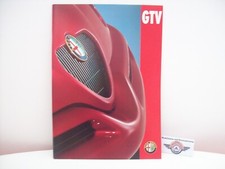 Brochure Alfa Romeo GTV 916 con 2.0 TS e 3.0 V6, 1995
