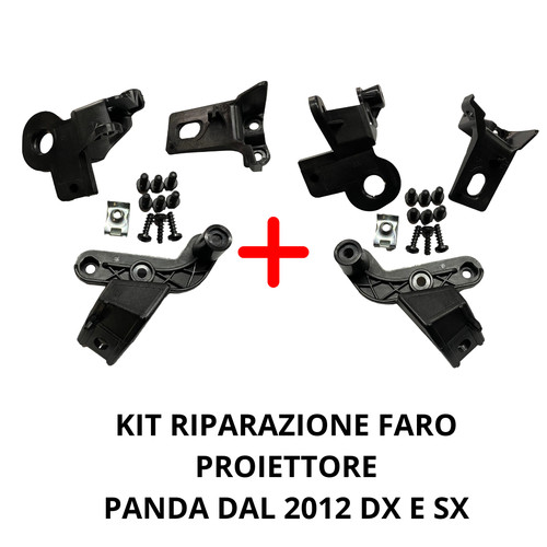 Kit riparazione supporto fari - kit,