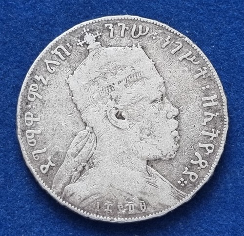 Moneta argento coin ethiopia - moneta,