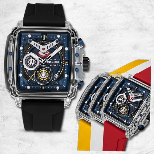 Orologio uomo police con - orologio,