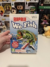 Rapala, We Fish With Rod Nintendo WII Boxato Completo Raro UK PAL CIB