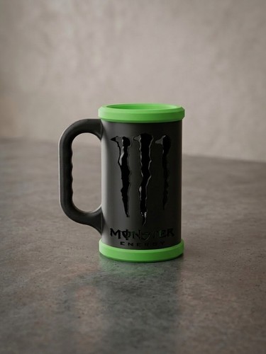 Tazza nera porta lattina - nera, porta-lattina