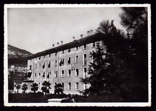 Trento cartolina villa igea - trento,