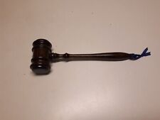 Di Legno Martelletto Giudice Banditore Avvocato Martello Vintage da Collezione