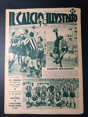 Rivista calcio illustrato - il,